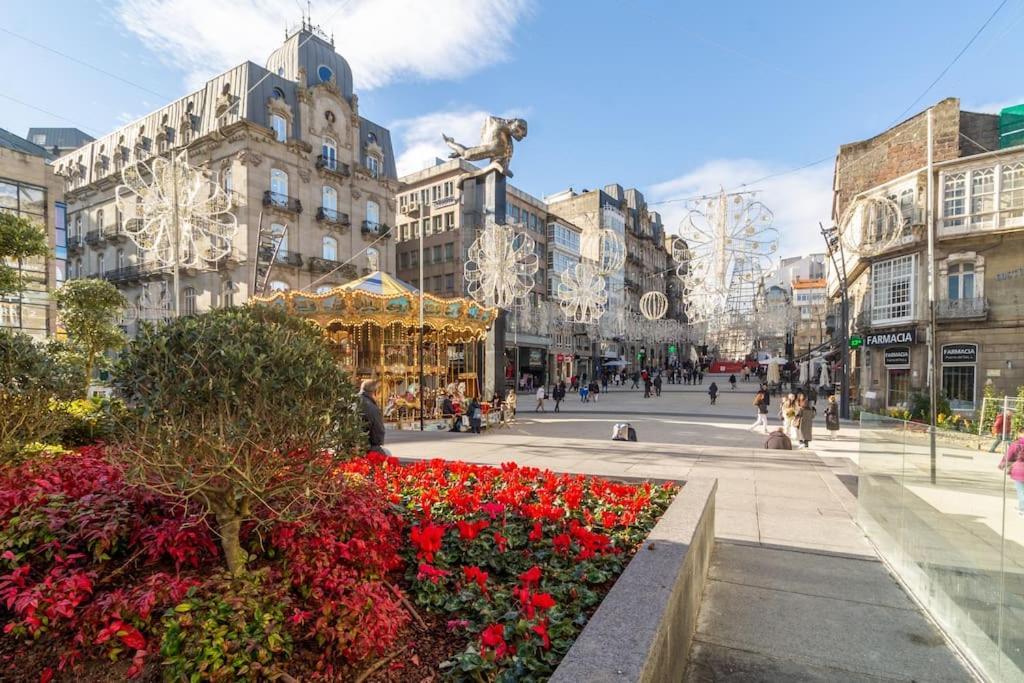 Апартаменти En Un Edificio Senorial: Duplex Totalmente Nuevo. Віго Екстер'єр фото